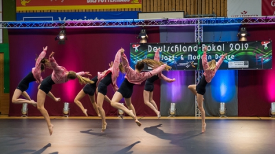 Calida in Aktion - beim Deutschland-Pokal 2019