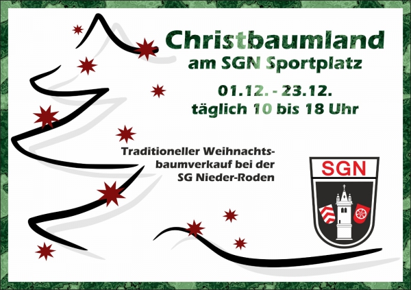 Christbaumland öffnet wieder